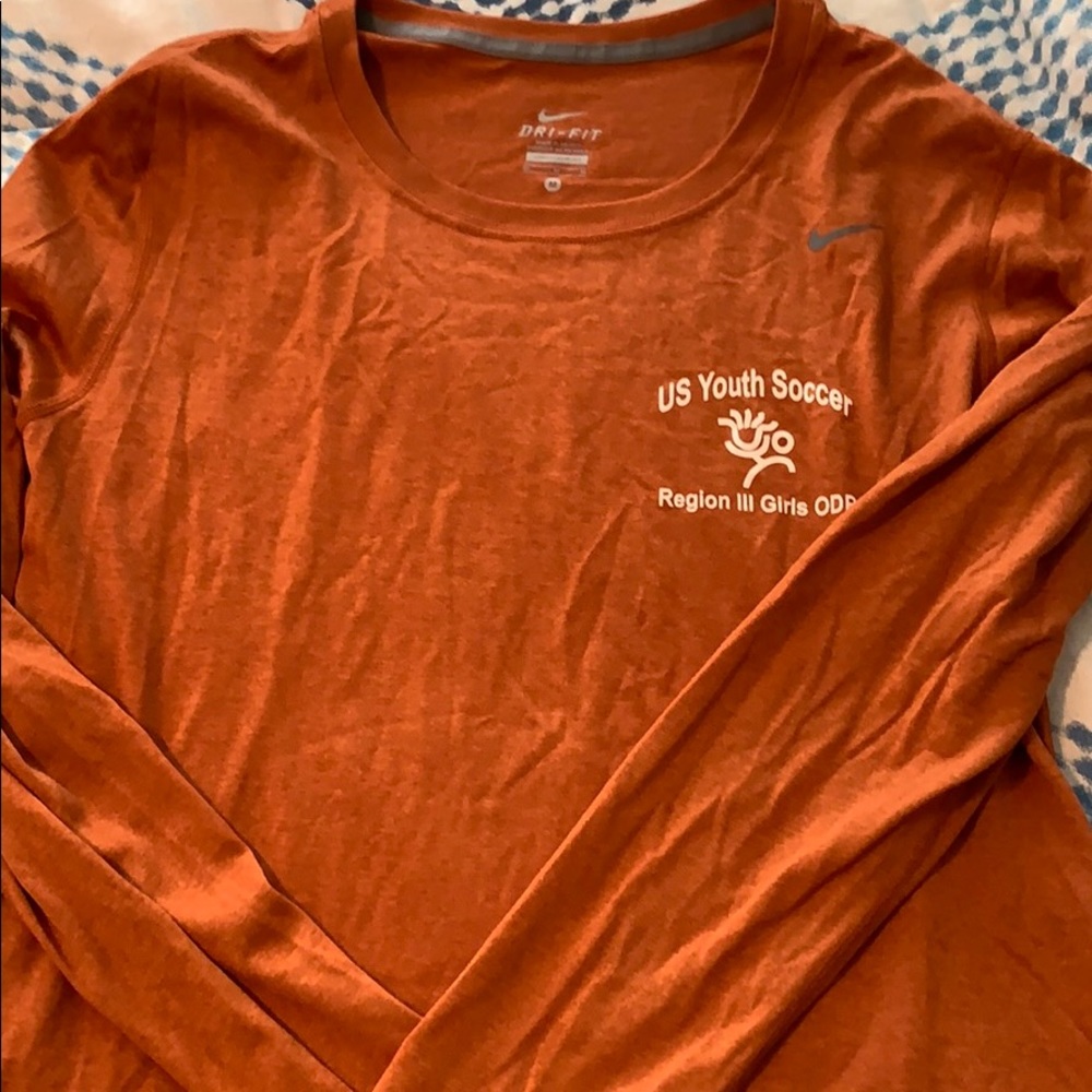Nike dri-fit long sleeve T-shirt .